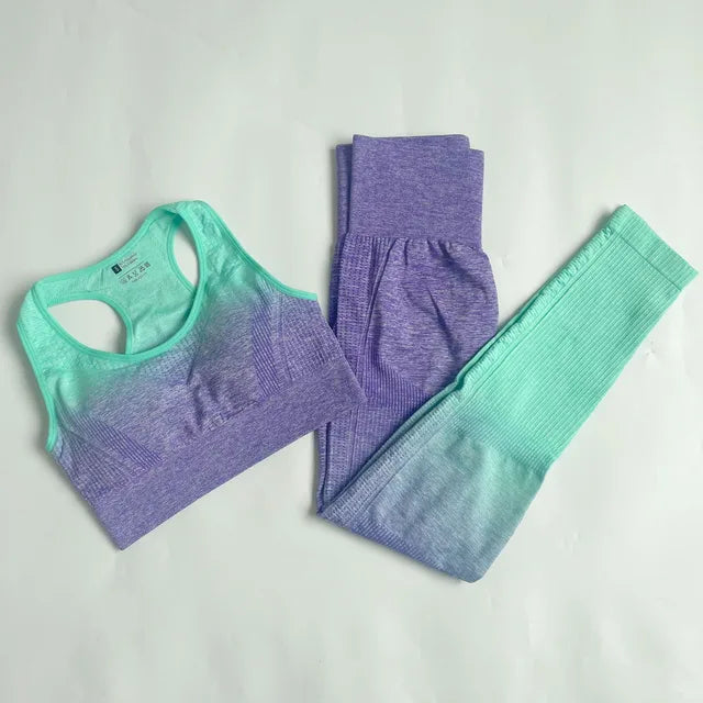 Ombre Activewear Set- Seamless