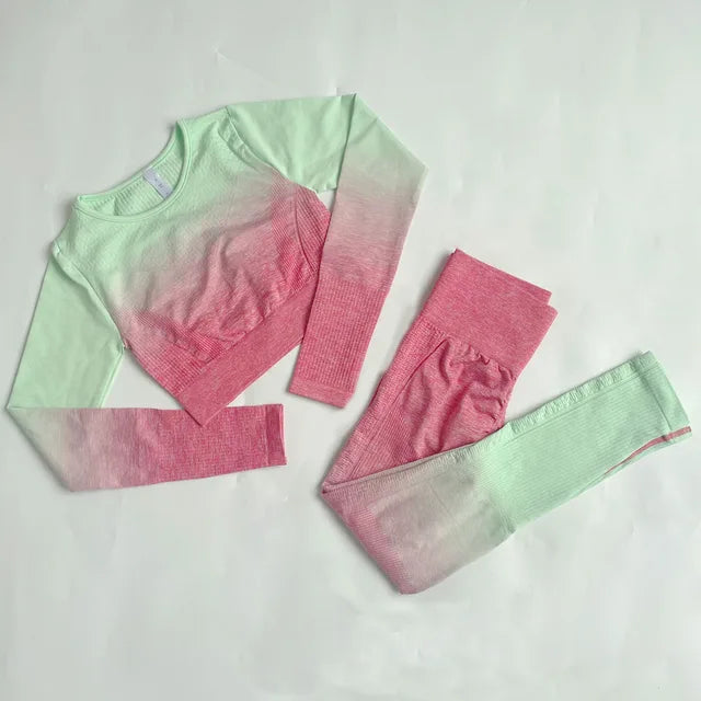 Ombre Activewear Set- Seamless