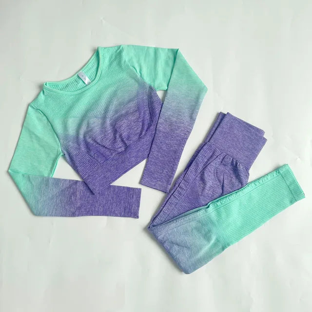 Ombre Activewear Set- Seamless