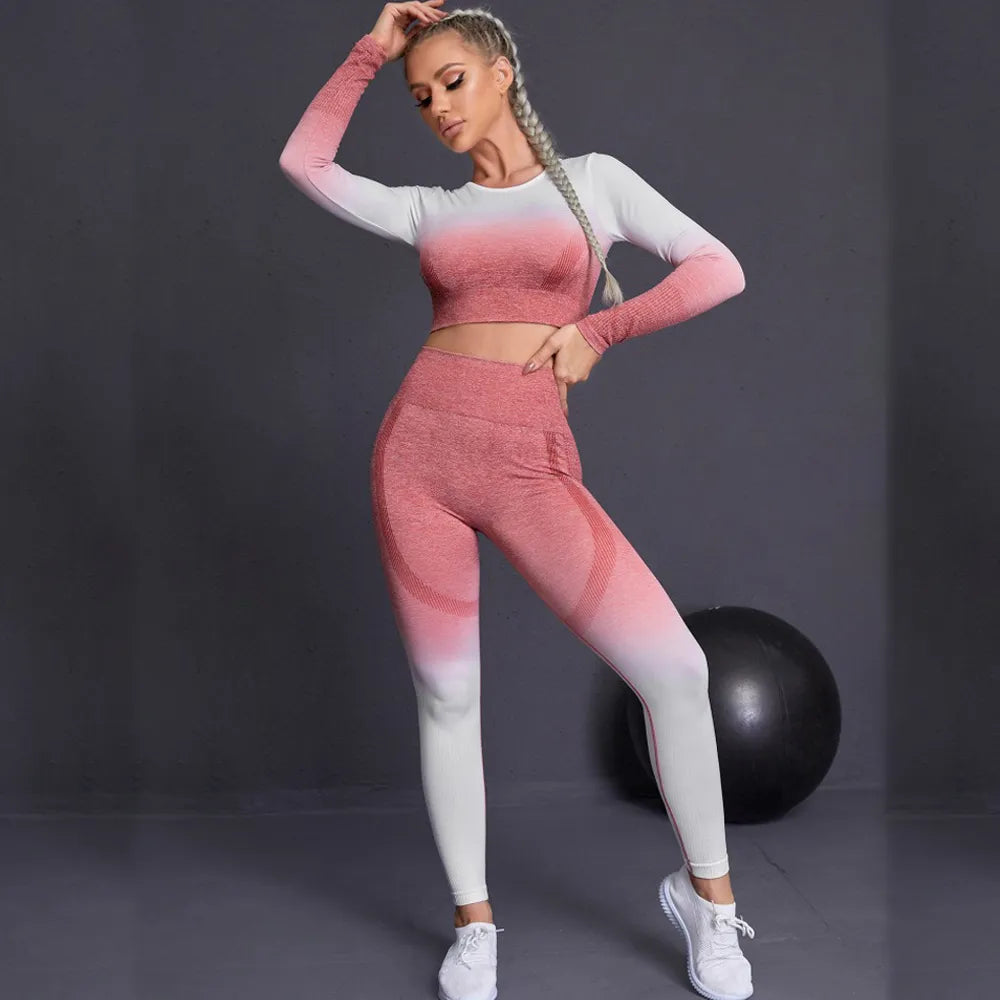 Ombre Activewear Set- Seamless