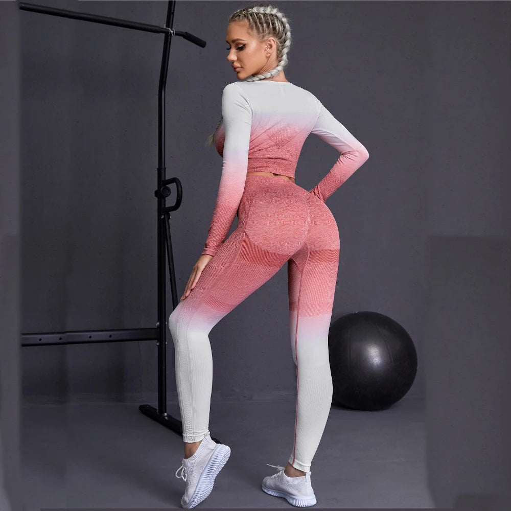 Ombre Activewear Set- Seamless