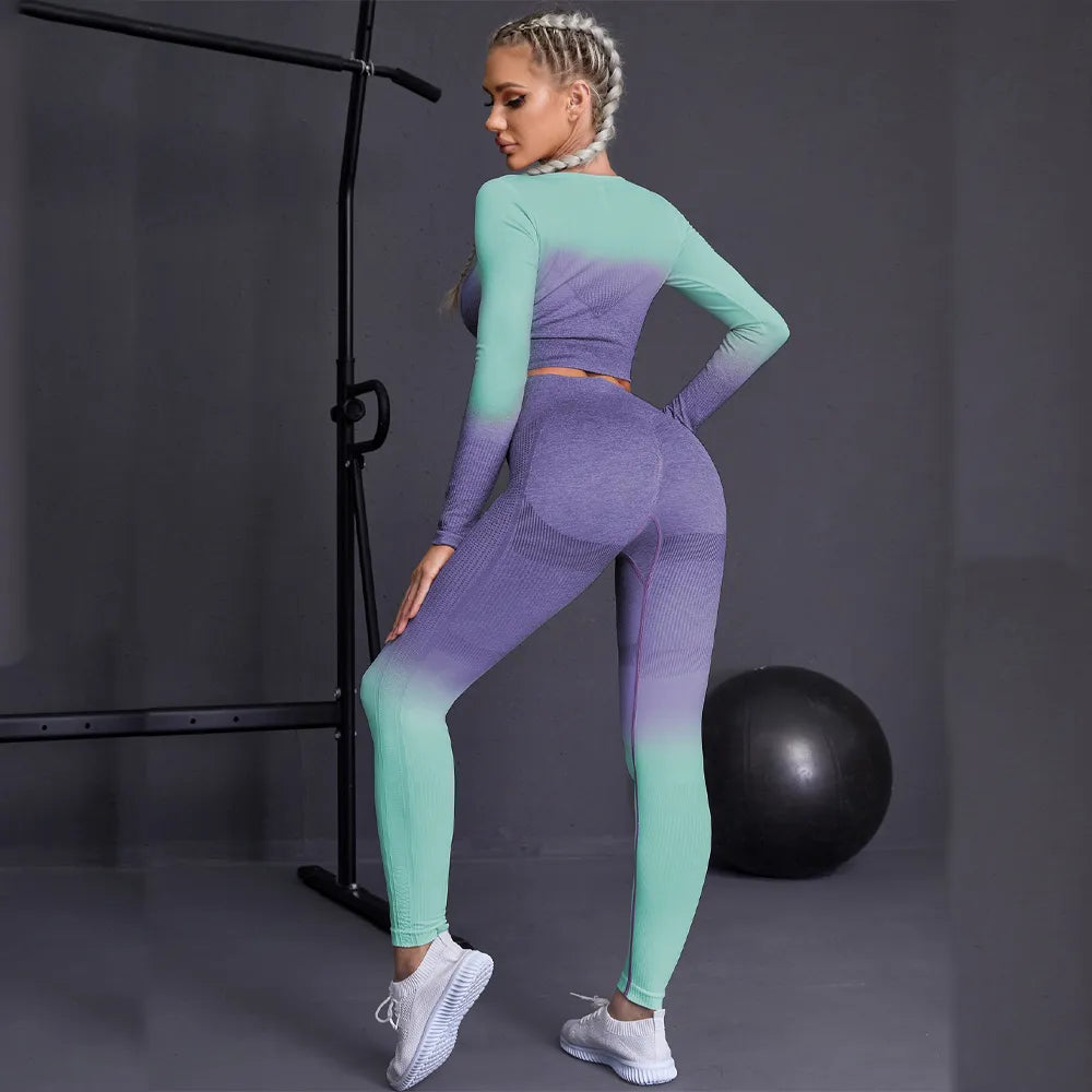 Ombre Activewear Set- Seamless