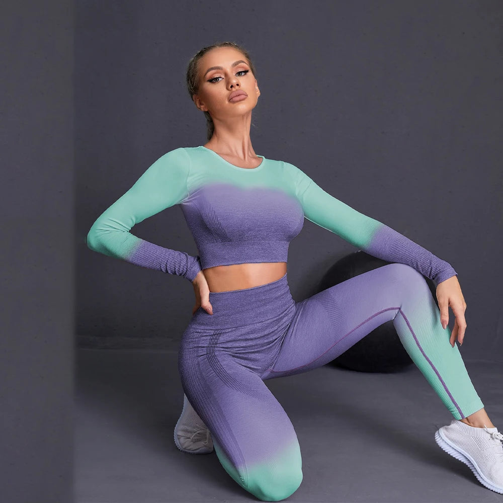 Ombre Activewear Set- Seamless