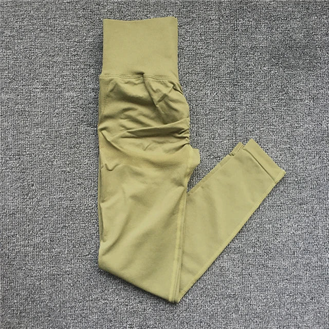 Active Wear Set-Seamless Scrunch