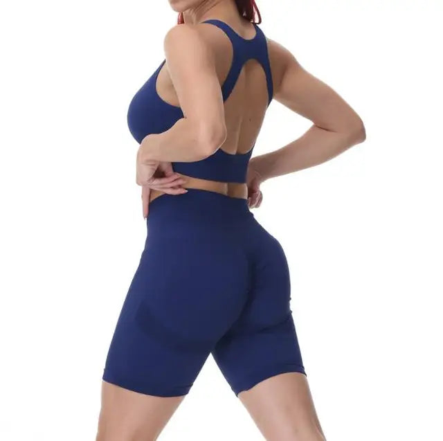 Active Wear Set-Seamless Scrunch