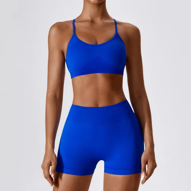 Seamless Yoga Set- Running/ Workout/Fitness Activewear