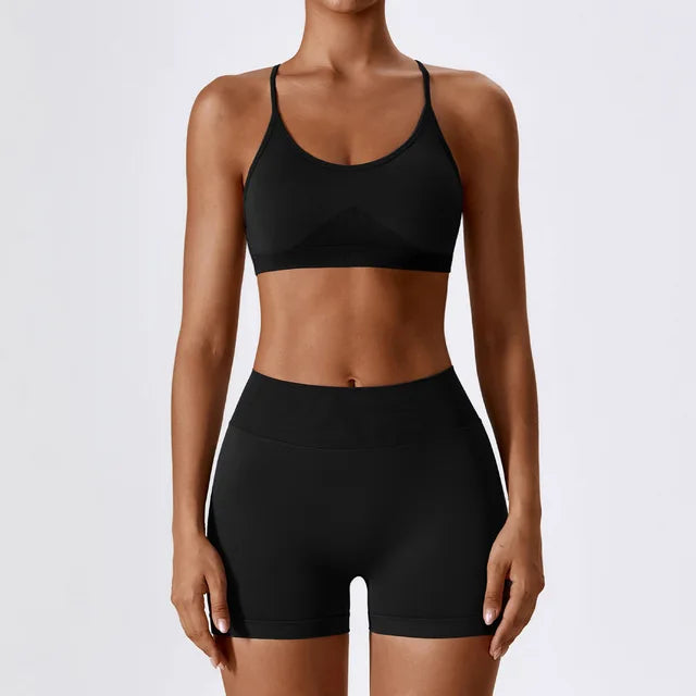 Seamless Yoga Set- Running/ Workout/Fitness Activewear