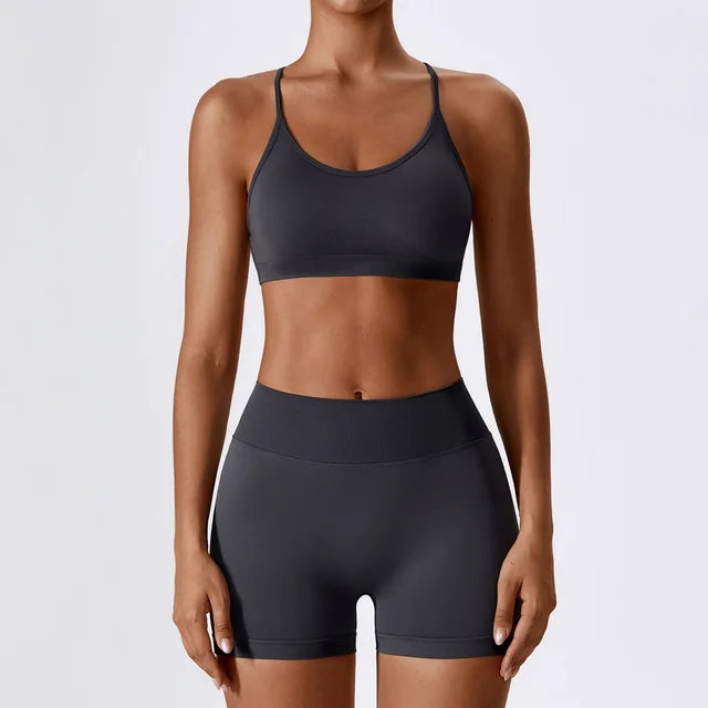 Seamless Yoga Set- Running/ Workout/Fitness Activewear