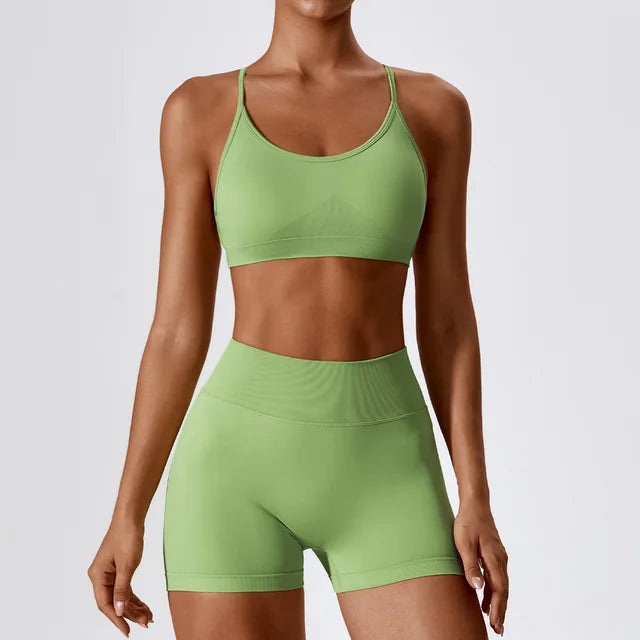Seamless Yoga Set- Running/ Workout/Fitness Activewear