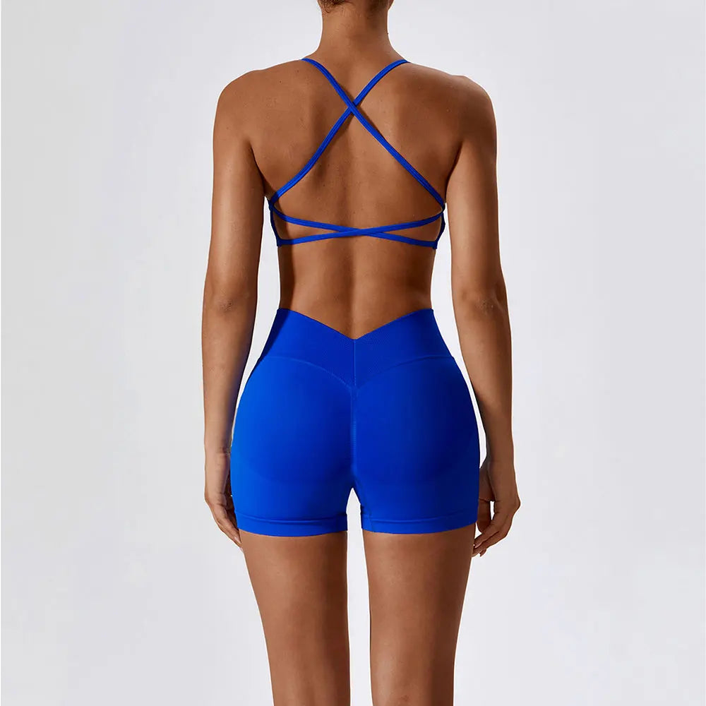 Seamless Yoga Set- Running/ Workout/Fitness Activewear