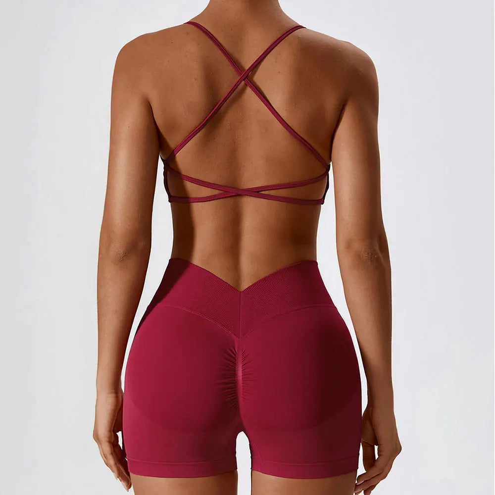 Seamless Yoga Set- Running/ Workout/Fitness Activewear