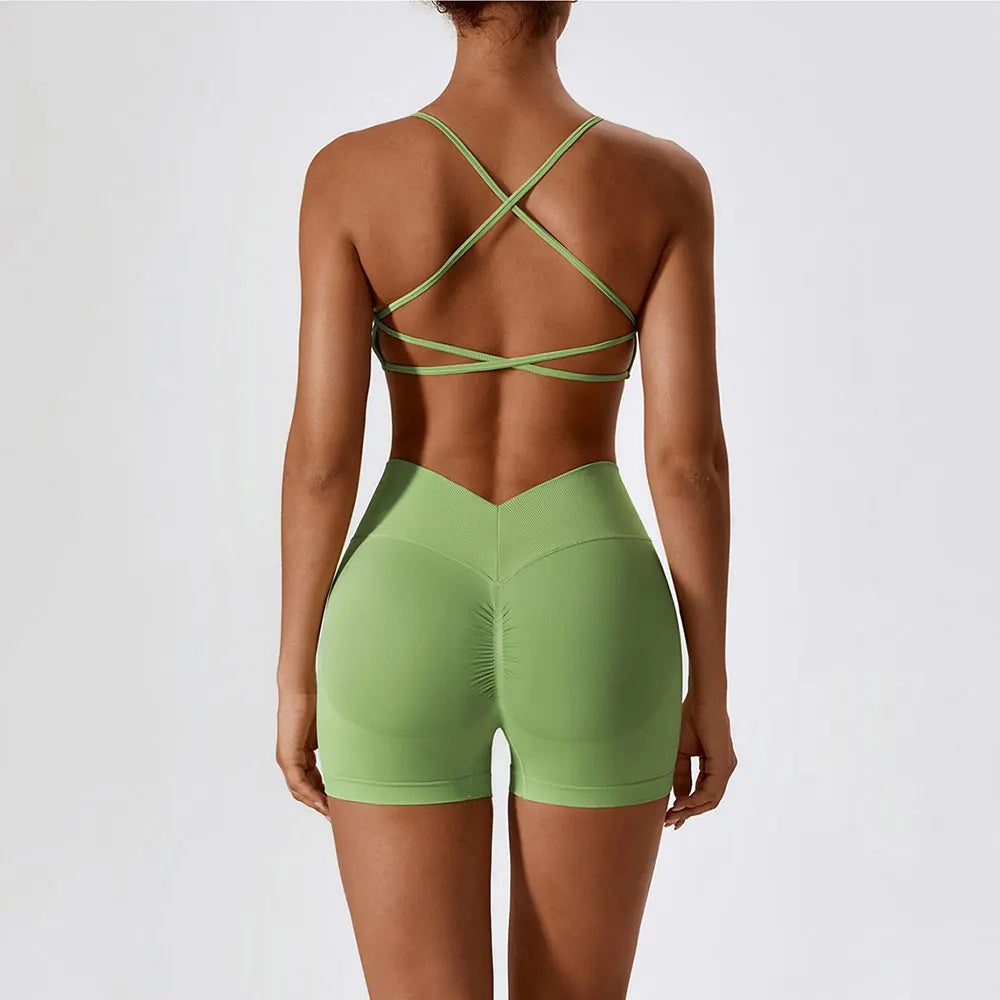Seamless Yoga Set- Running/ Workout/Fitness Activewear