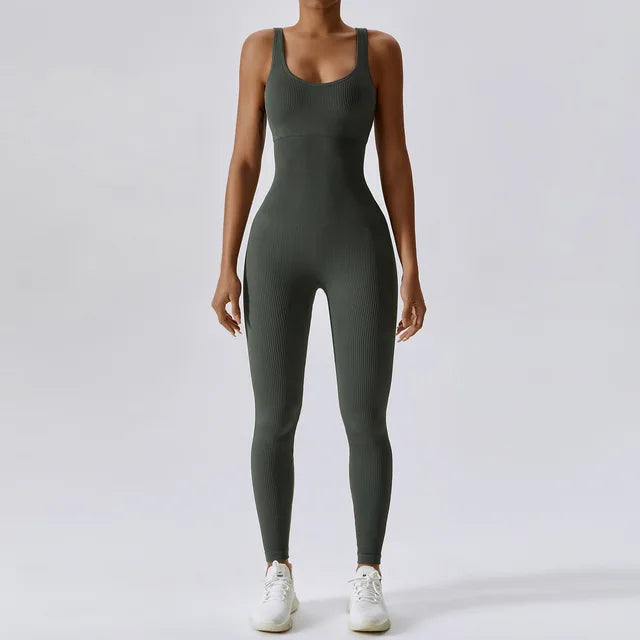 Onesie Activewear- Stretchy Body Suit