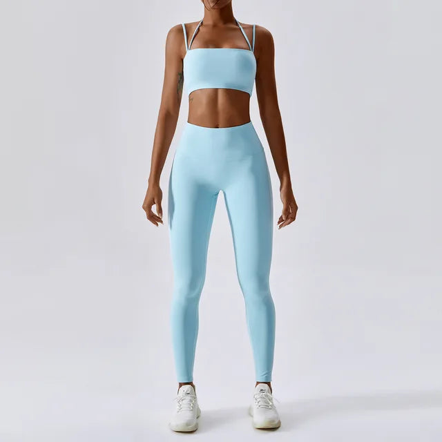 Yoga/gym/fitness 2 piece- High waist seamless