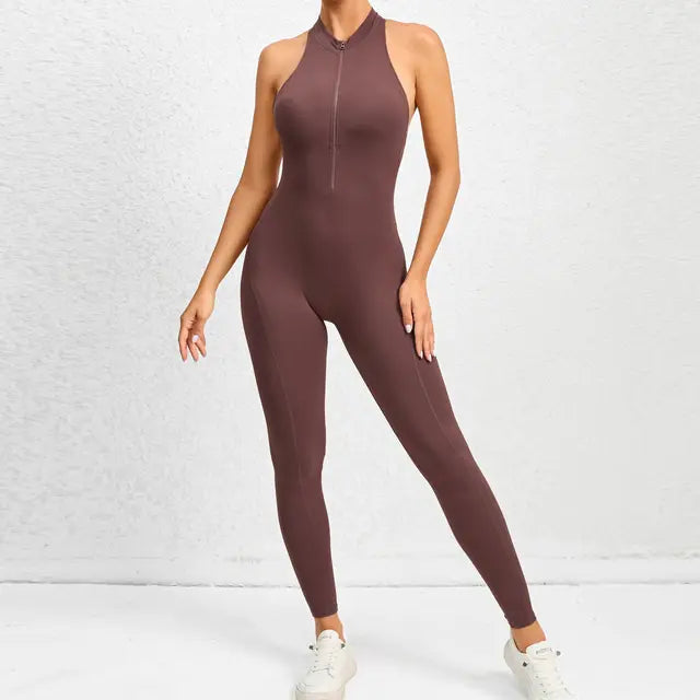 Backless Sexy One-piece Sportswear