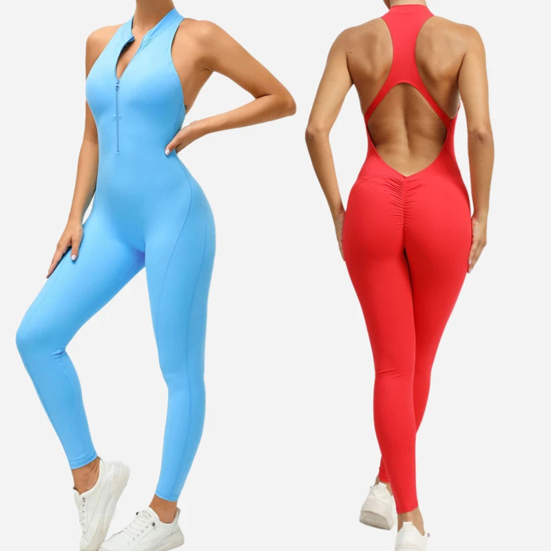Backless Sexy One-piece Sportswear