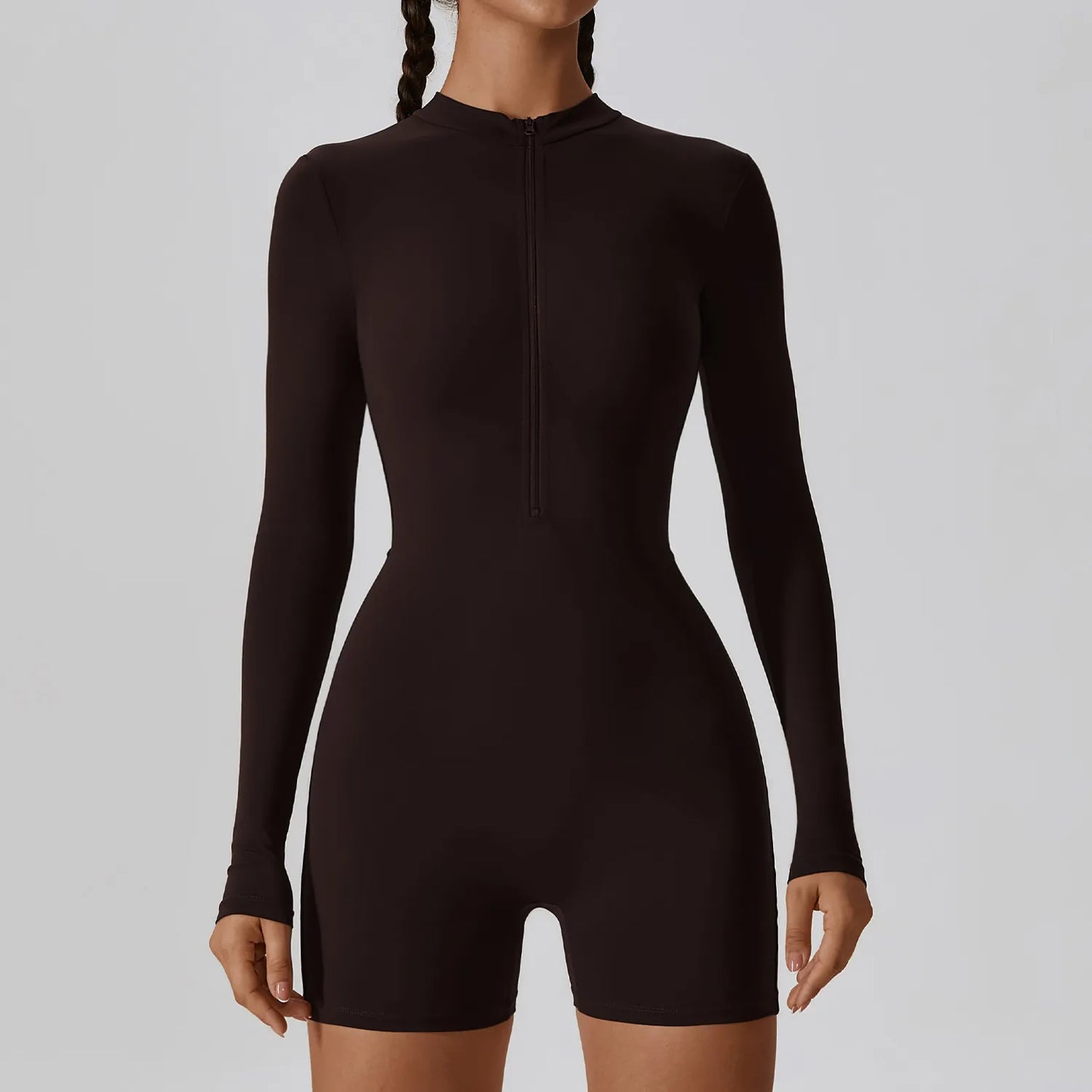 Jumpsuit - long sleeve with zipper