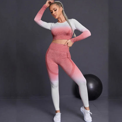 Ombre Activewear Set- Seamless