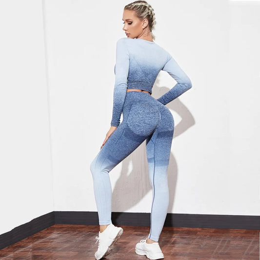 Ombre Activewear Set- Seamless