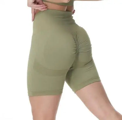 Active Wear Set-Seamless Scrunch