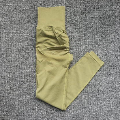 Active Wear Set-Seamless Scrunch