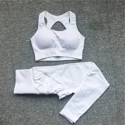 Active Wear Set-Seamless Scrunch
