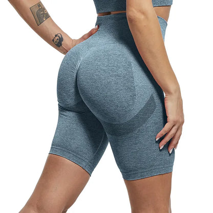 High Waisted Shorts-Seamless