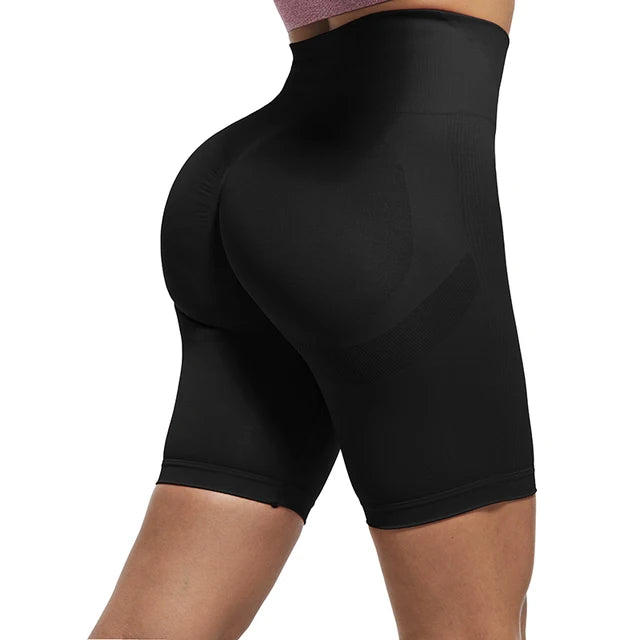 High Waisted Shorts-Seamless