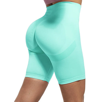 High Waisted Shorts-Seamless