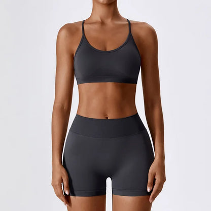 Seamless Yoga Set- Running/ Workout/Fitness Activewear