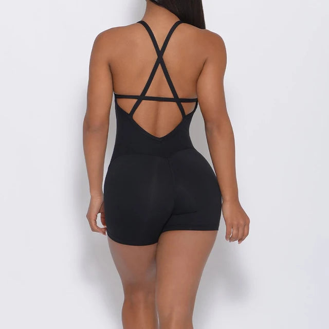 Onesie- Stretchy Sleeveless Body Suit