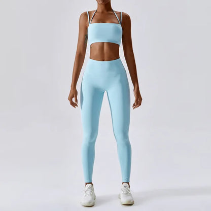 Yoga/gym/fitness 2 piece- High waist seamless