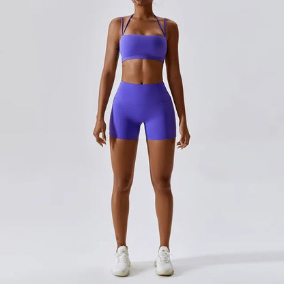 Yoga/gym/fitness 2 piece- High waist seamless