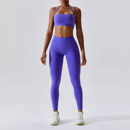 Yoga/gym/fitness 2 piece- High waist seamless
