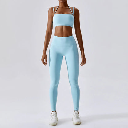 Yoga/gym/fitness 2 piece- High waist seamless