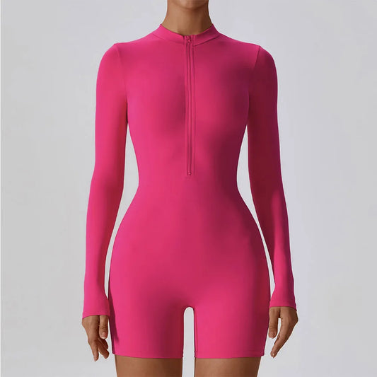 Jumpsuit - long sleeve with zipper